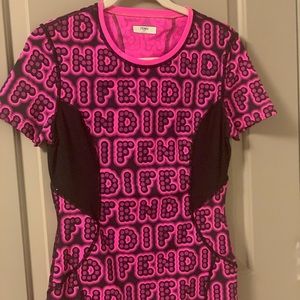 Fendi Athletic top NWOT